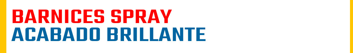 Barniz brillante spray