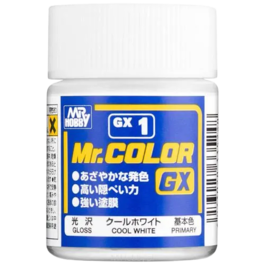 MR COLOR GX-001 - COOL WHITE - 18ML
