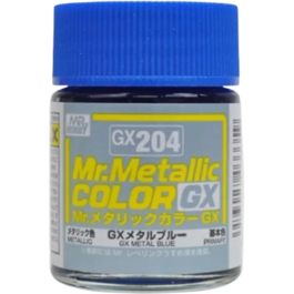 MR METALLIC COLOR GX-204 GX METAL BLUE - 18ML