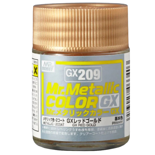 MR METALLIC COLOR GX-209 GX RED GOLD - 18ML