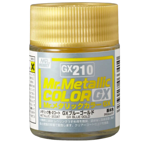 MR METALLIC COLOR GX-210 GX BLUE GOLD - 18ML