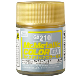 MR METALLIC COLOR GX-210 GX BLUE GOLD - 18ML