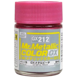 MR METALLIC COLOR GX-212 GX METAL PEACH - 18ML