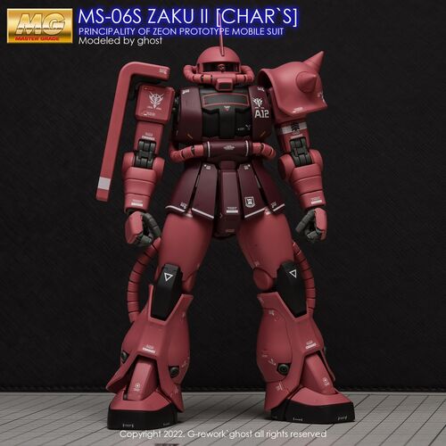 G-REWORK -MG- ZAKU II 2.0 (VER 2)