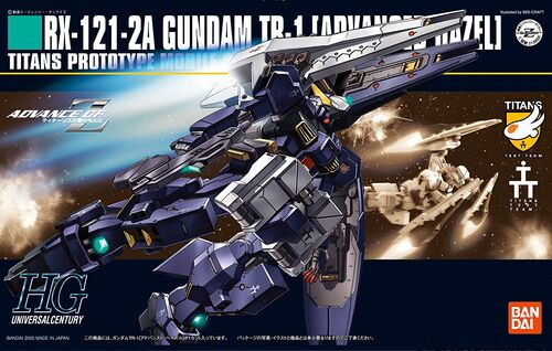 GUNDAM HGUC -057- RX-121-2A GUNDAM TR-1 ADVANCED HAZEL - HIGH MOBILITY TYPE 1/144