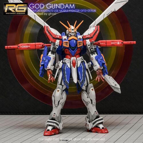 G REWORK -RG- GF13-017NJII GOD GUNDAM