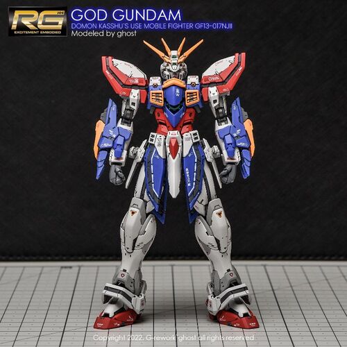 G REWORK -RG- GF13-017NJII GOD GUNDAM