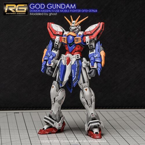 G REWORK -RG- GF13-017NJII GOD GUNDAM