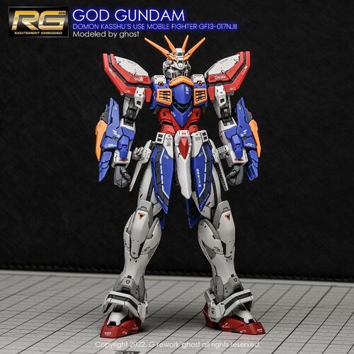 G REWORK -RG- GF13-017NJII GOD GUNDAM