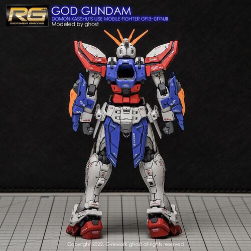 G REWORK -RG- GF13-017NJII GOD GUNDAM