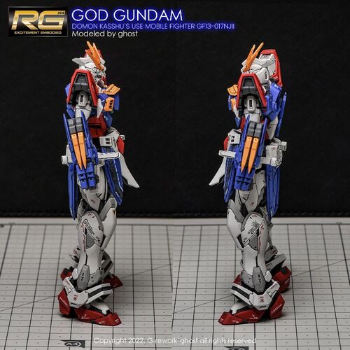 G REWORK -RG- GF13-017NJII GOD GUNDAM