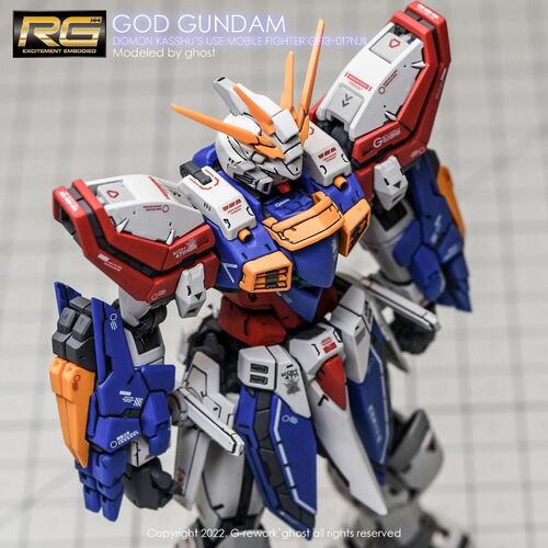 G REWORK -RG- GF13-017NJII GOD GUNDAM