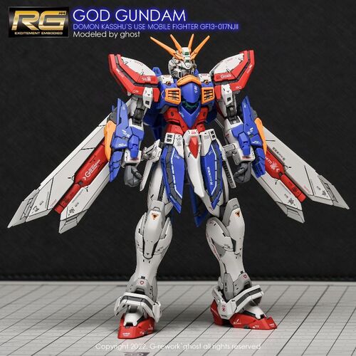 G REWORK -RG- GF13-017NJII GOD GUNDAM