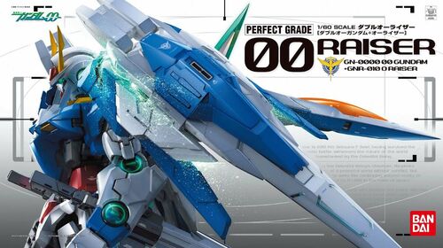 GUNDAM PG -13- GN-0000 + GNR-010 00 RAISER 1/60