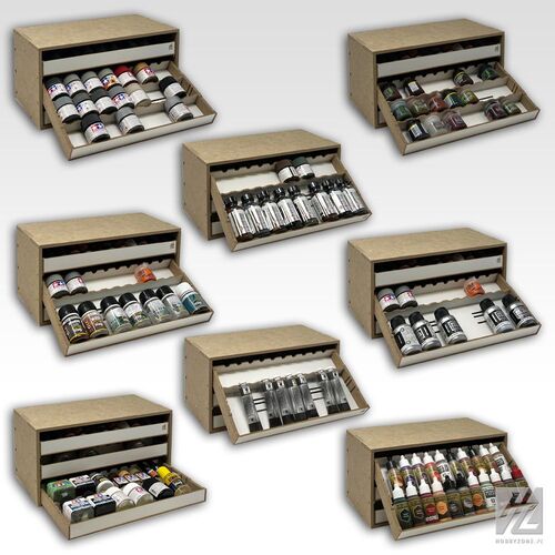 HOBBYZONE - MODULAR ORGANIZER - Tilting Drawers Module x 3