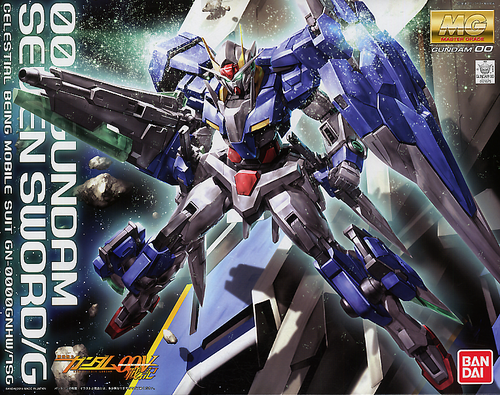 GUNDAM MG -148- 00 GN-000/ 7S 00 GUNDAM SEVEN SWORD/G 1/100