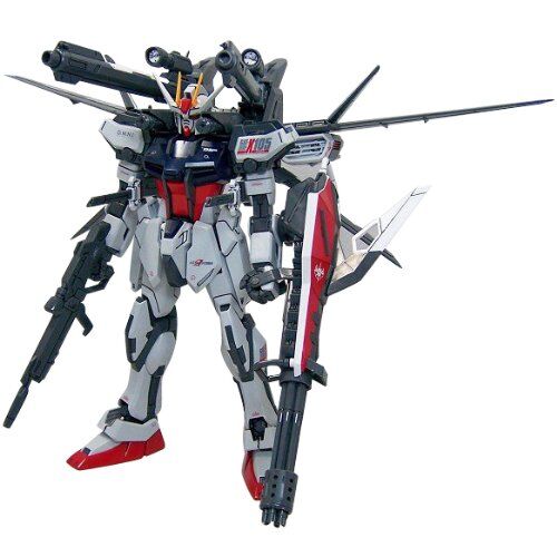 GUNDAM MG SEED GAT-X105 STRIKE GUNDAM + IWSP 1/100