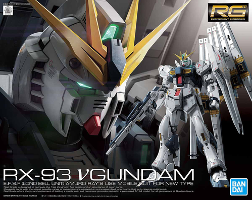 GUNDAM RG -32- RX-93 NU GUNDAM 1/144