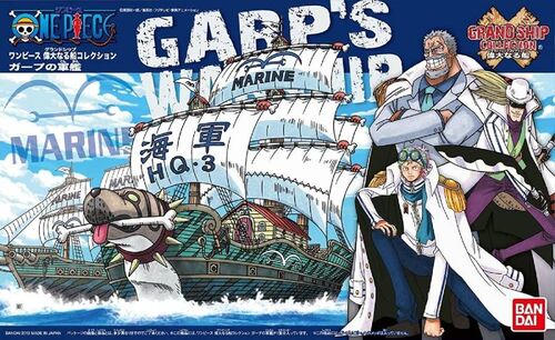 ONE PIECE GSC -08- GARP'S WARSHIP