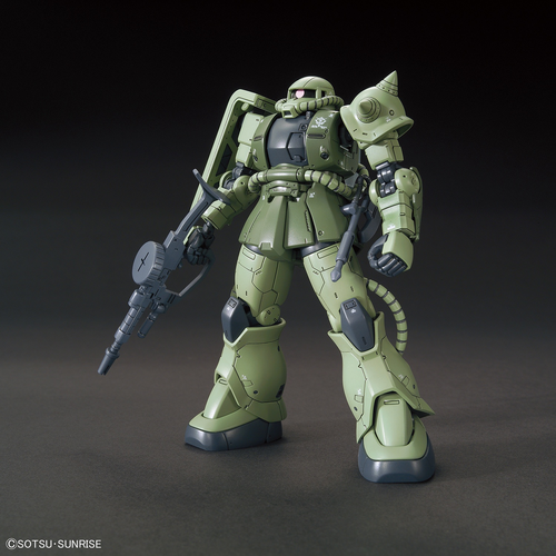 GUNDAM HG ORIGIN -016- MS-06C ZAKU II TYPE C / TYPE C-5 (GUNDAM MODEL KIT)1/144