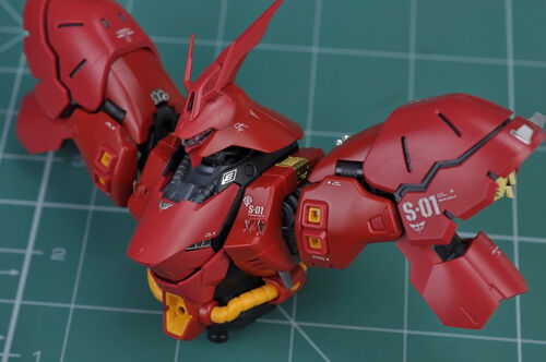 MADWORKS ETCHING PARTS -S04- RG MSN-04 SAZABI + WATER DECALS