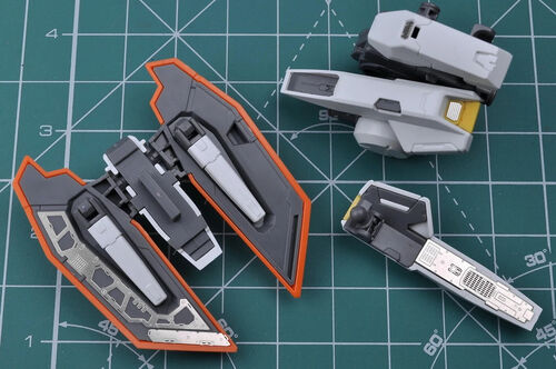 MADWORKS ETCHING PARTS -S18- MG GN-003 GUNDAM KYRIOS + WATERSLIDE DECALS