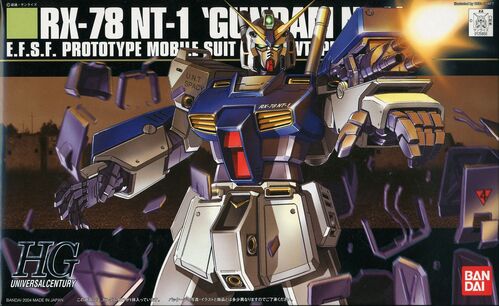 GUNDAM HGUC -047- RX-78 NT-1 GUNDAM NT-1 1/144