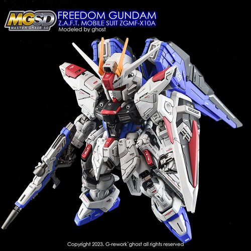 G-REWORK -MGSD- MASTER GRADE SD FREEDOM GUNDAM