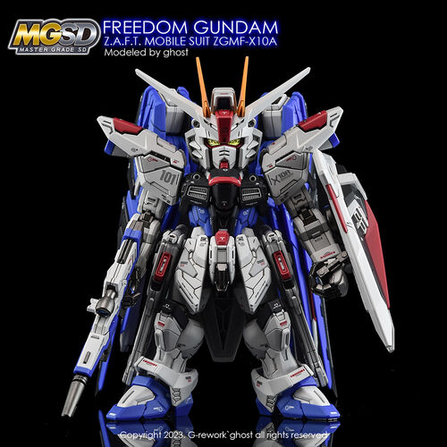 G-REWORK -MGSD- MASTER GRADE SD FREEDOM GUNDAM