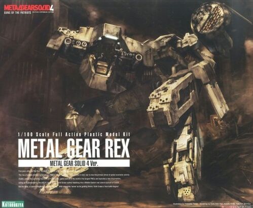 Metal Gear Solid 4 Metal Gear Rex