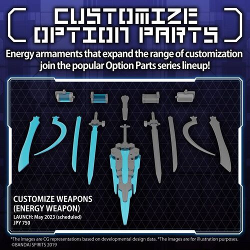 30MM - OPTION PARTS -W24- CUSTOMIZE WEAPONS (ENERGY WEAPONS)