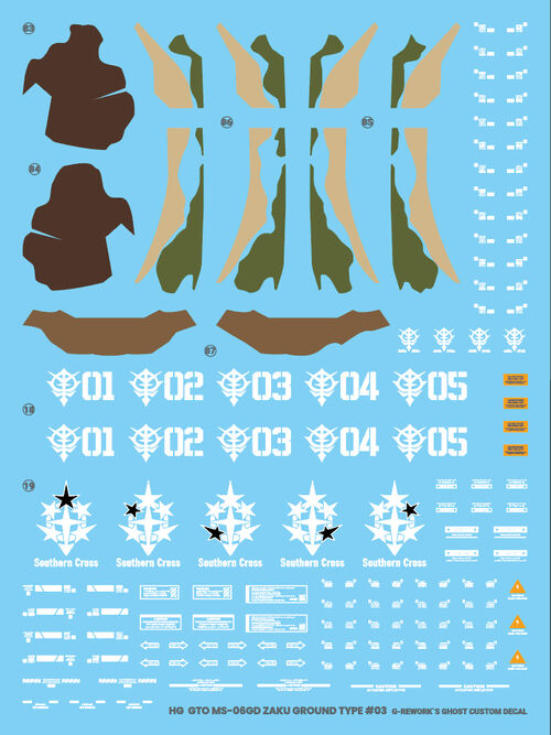 G-REWORK -HG- MS-06GD ZAKU HIGH MOBILITY GROUND TYPE VER.