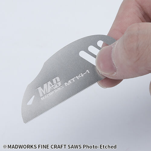 MADWORKS Photo-Etched Series - MT14 FINE CRAFT SAWS 0.15MM