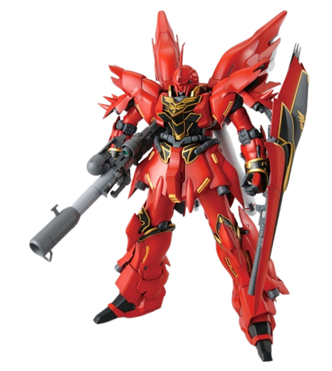 GUNDAM MG -167- MSN-06S SINANJU OVA VER. 1/100