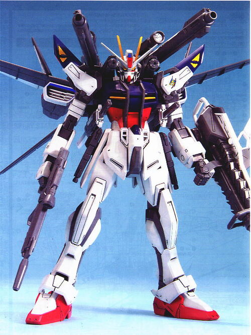 GUNDAM MG -104- GAT-X105E LUKA'S STRIKE E + IWSP 1/100