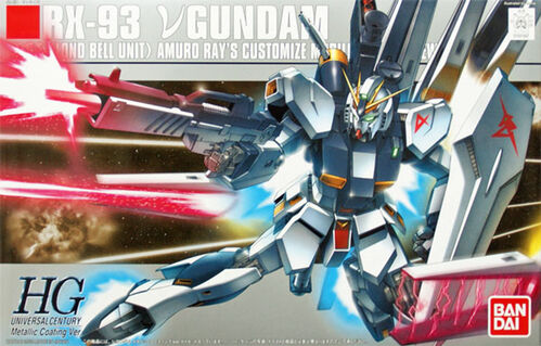 GUNDAM HGUC - RX-93 NU GUNDAM METALLIC COATING VER 1/144