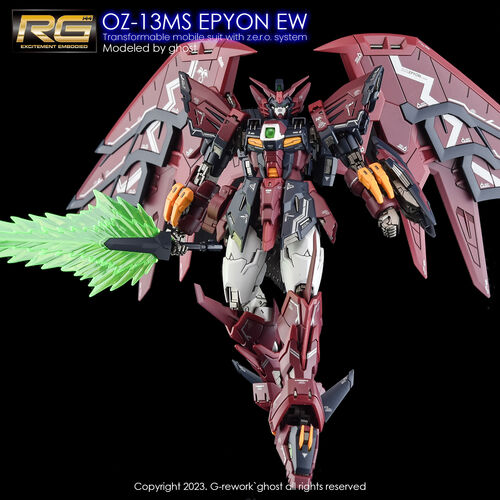 G REWORK -RG- OZ-13MS Gundam Epyon