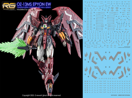 G REWORK -RG- OZ-13MS Gundam Epyon