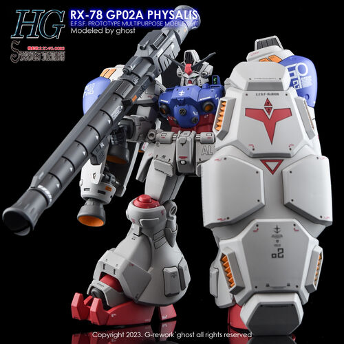 G REWORK -HG- RX-78GP02A Gundam "Physalis"