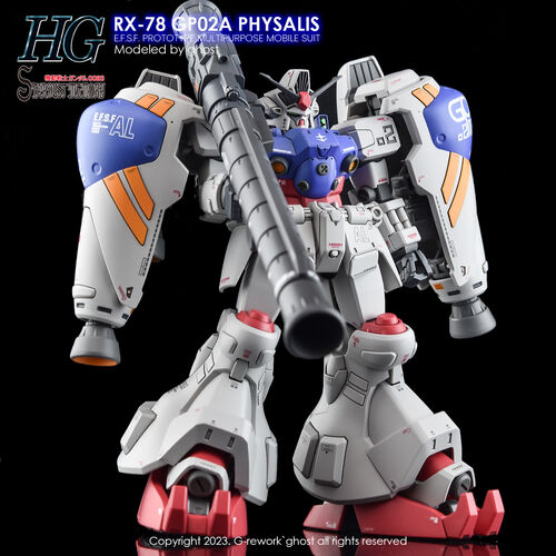 G REWORK -HG- RX-78GP02A Gundam "Physalis"