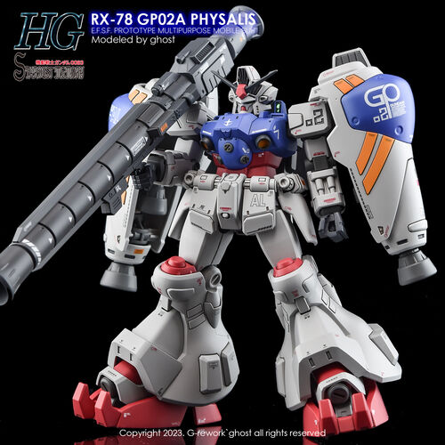 G REWORK -HG- RX-78GP02A Gundam "Physalis"