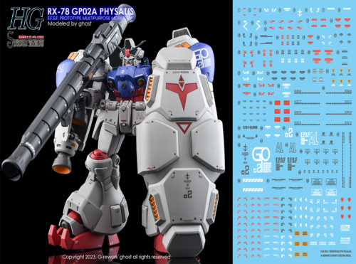 G REWORK -HG- RX-78GP02A Gundam "Physalis"