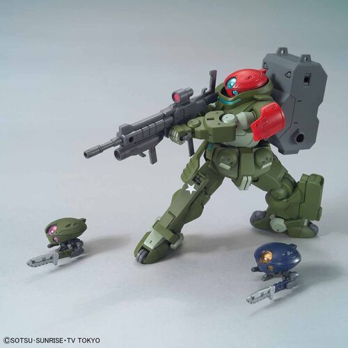 GUNDAM HGBD -003- GRIMOIRE RED BERET 1/144