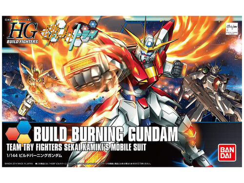 GUNDAM HGBF -018- BG-011B BUILD BURNING GUNDAM 1/144