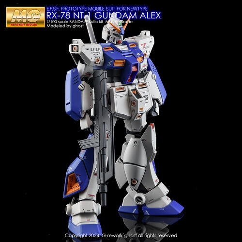 G-REWORK -MG- RX-78NT-1 Gundam Alex 2.0