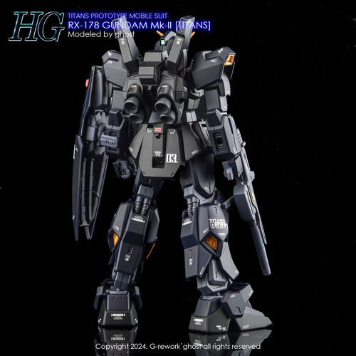 G-REWORK -HG- RX-178 Gundam MK-II Titans Ver. 2.0