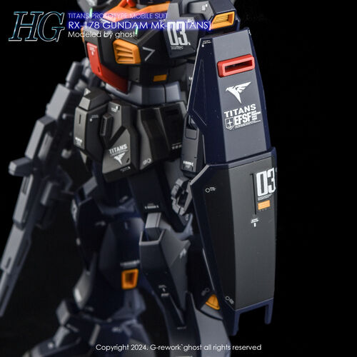 G-REWORK -HG- RX-178 Gundam MK-II Titans Ver. 2.0