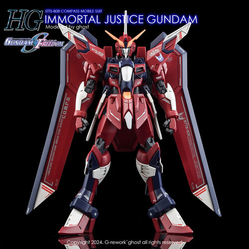 G-REWORK -HG- STTS-808 Immortal Justice Gundam