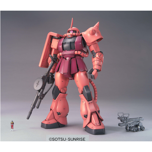 [ CAJA DAÑADA ] GUNDAM MG MS-06S ZAKU II CHAR CUSTOM VER 2.0 1/100