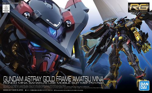 GUNDAM RG -24- GUNDAM ASTRAY GOLD FRAME AMATSU MINA 1/144